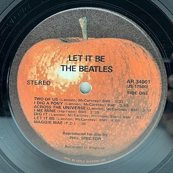 BEATLES / Let It Be (LP) / Apple | WAXPEND RECORDS