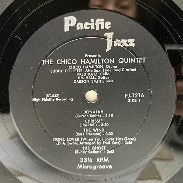 CHICO HAMILTON / Chico Hamilton Quintet In Hi-Fi (LP) / Pacific