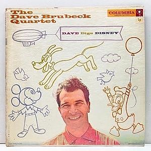 レコード画像：DAVE BRUBECK / Dave Digs Disney