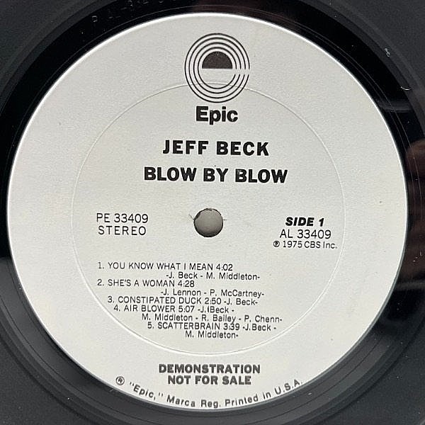 JEFF BECK / Blow By Blow (LP) / Epic | WAXPEND RECORDS