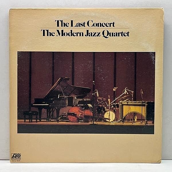 レコードメイン画像：【素晴らし過ぎるラストコンサート】美盤!! USオリジ ATGP刻印 MODERN JAZZ QUARTET [MJQ] The Last Concert || Milt Jackson, John Lewis