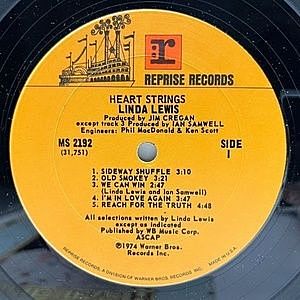 LINDA LEWIS / Heart Strings (LP) / Reprise | WAXPEND RECORDS