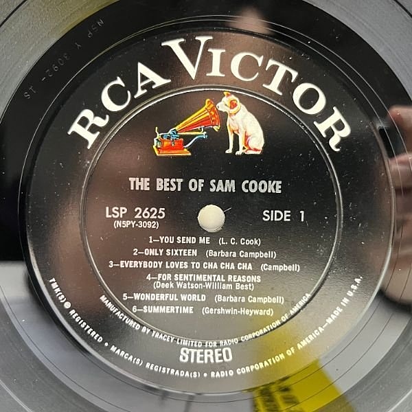 Sam Cooke アナログレコード LP サム・クック - レコード