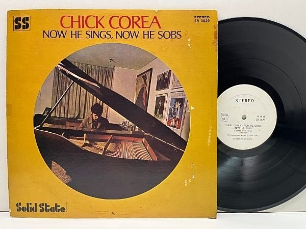 CHICK COREA / Now He Sings, Now He Sobs (LP) / Solid Stats 