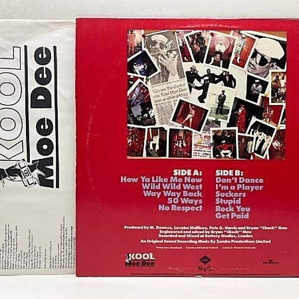 KOOL MOE DEE / How Ya Like Me Now (LP) / Jive | WAXPEND RECORDS