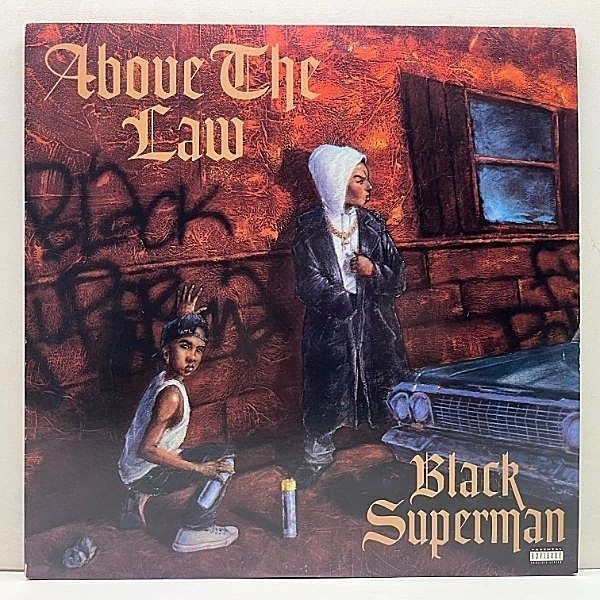 レコードメイン画像：【ドープな低音響くドロドロ・スロウFUNK収録】USオリジナル ABOVE THE LAW Black Superman ('94 Ruthless) OHIO PLAYERS使い G-Funk