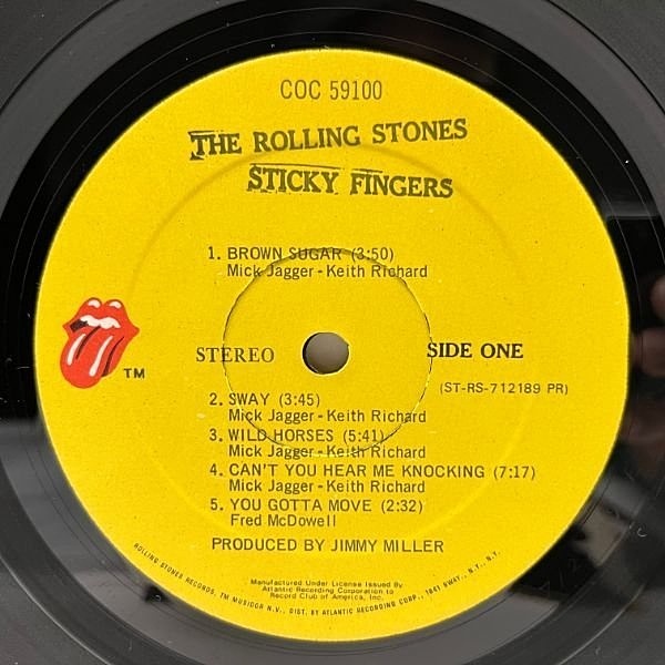 ROLLING STONES / Sticky Fingers (LP) / Rolling Stones | WAXPEND