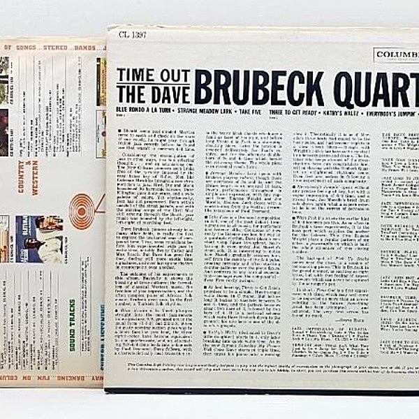 DAVE BRUBECK / Time Out (LP) / Columbia | WAXPEND RECORDS