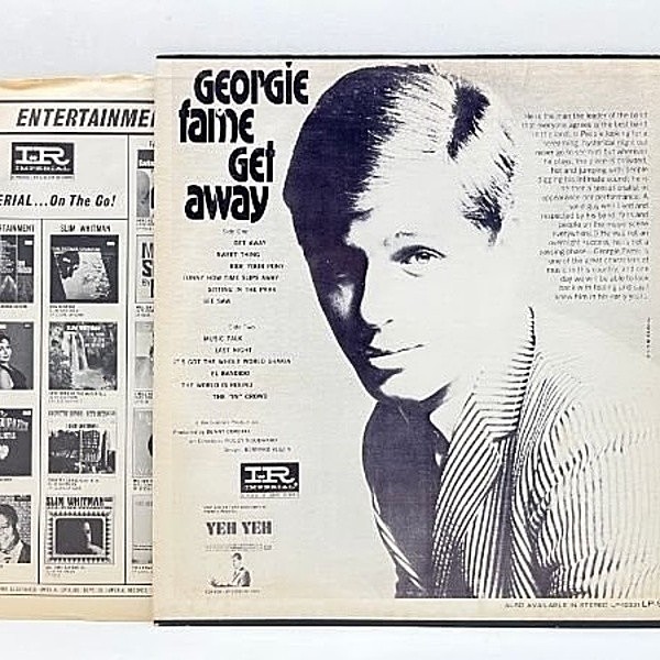 GEORGIE FAME / Get Away (LP) / Imperial | WAXPEND RECORDS