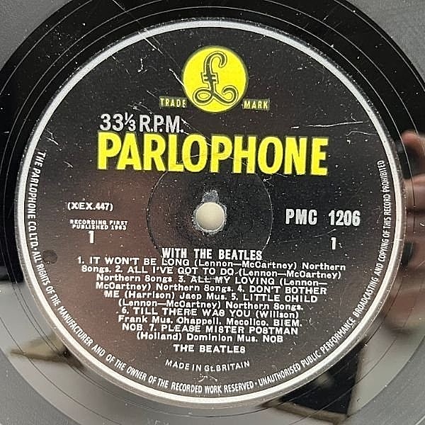 BEATLES / With The Beatles (LP) / Parlophone | WAXPEND RECORDS