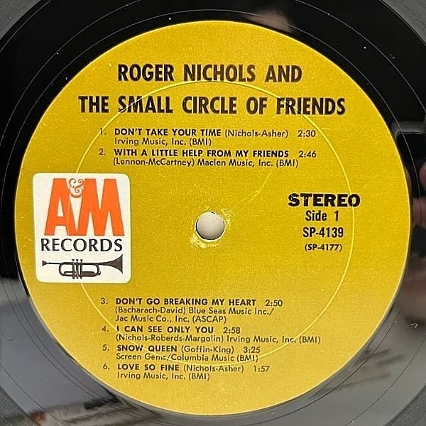 ソフトロック名盤！USオリジナルLP！Roger Nichols & The Small Circle ...