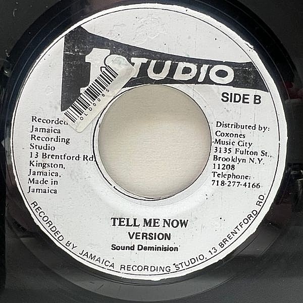 MARCIA GRIFFITHS / Tell Me Now (7) / Studio One | WAXPEND RECORDS