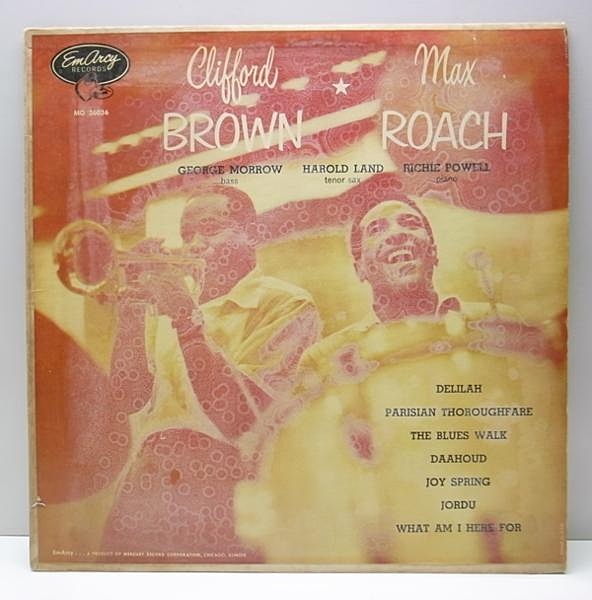 CLIFFORD BROWN / MAX ROACH / Clifford Brown & Max Roach (LP