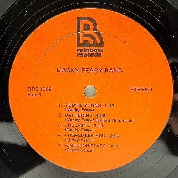 MACKY FEARY BAND / Same (LP) / Rainbow | WAXPEND RECORDS