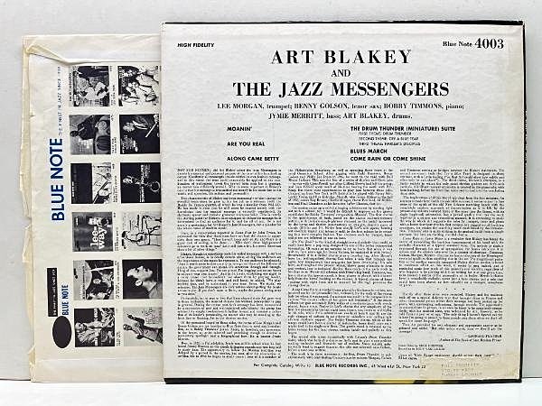 ART BLAKEY / JAZZ MESSENGERS / Art Blakey And The Jazz Messengers (LP ...