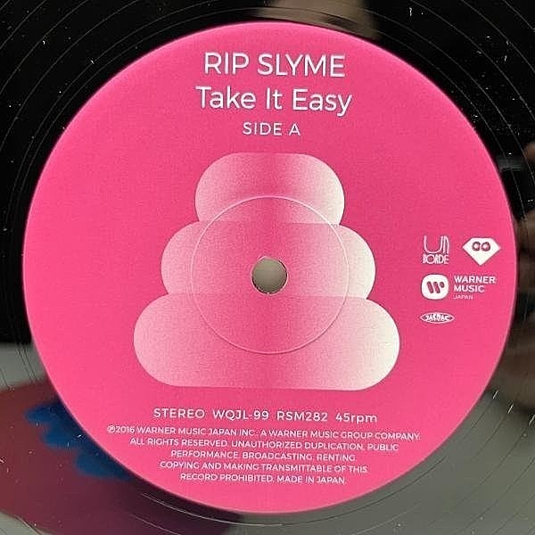 RIP SLYME / Take It Easy (12) / UnBorde | WAXPEND RECORDS