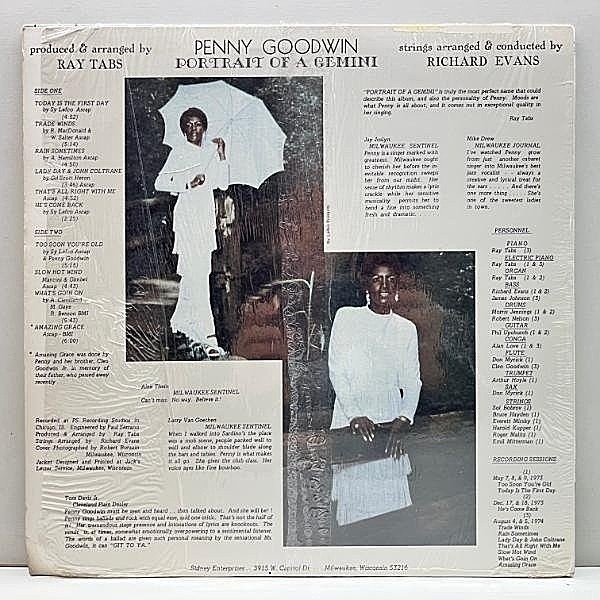 PENNY GOODWIN / Portrait Of A Gemini (LP) / Sidney | WAXPEND RECORDS