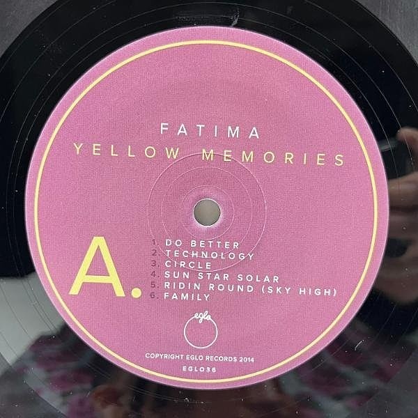 FATIMA / Yellow Memories (LP) / Eglo | WAXPEND RECORDS