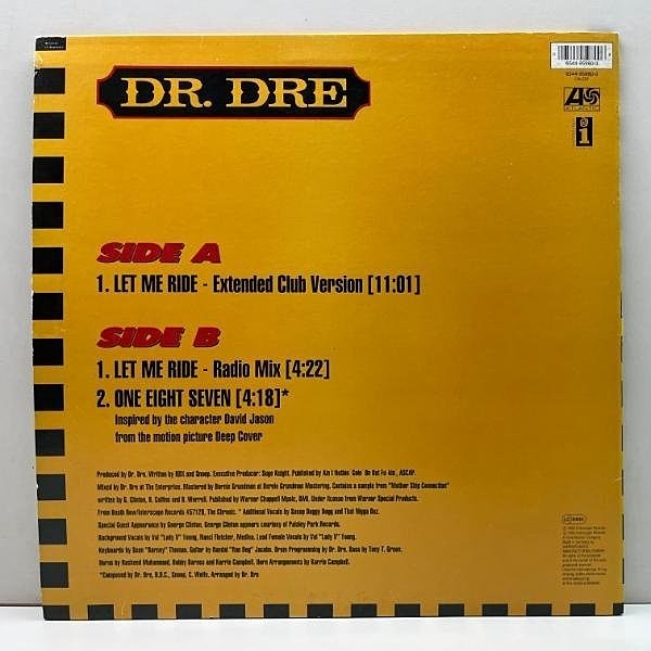 DR. DRE / Let Me Ride (12) / Interscope | WAXPEND RECORDS