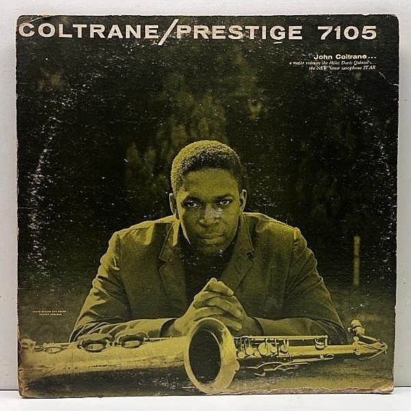 レコードメイン画像：良好盤!! MONO RVG刻印 NJ紺ラベ JOHN COLTRANE (Prestige 7105) ジョン・コルトレーン 初リーダー作 US初期プレス 紺ラベ