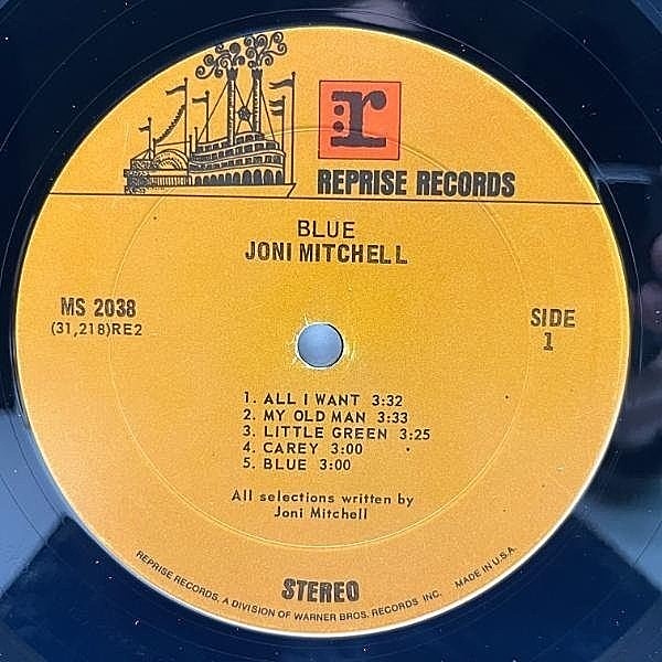 JONI MITCHELL / Blue (LP) / Reprise | WAXPEND RECORDS