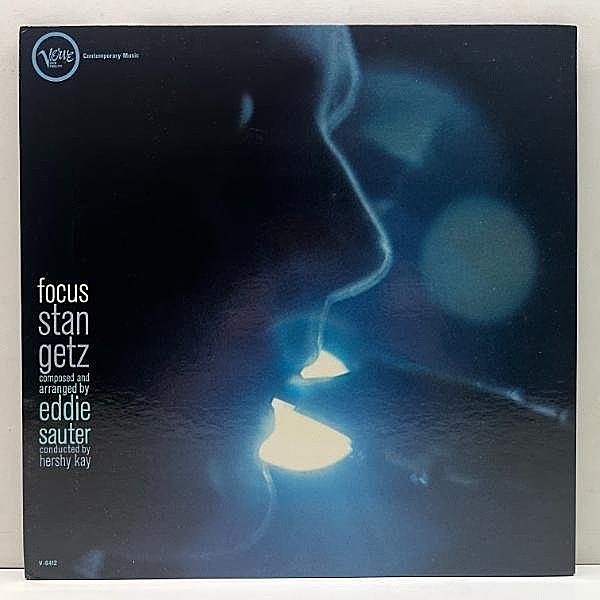 レコードメイン画像：美品!! MONO GFコーティング USオリジナル STAN GETZ, EDDIE SAUTER Focus ('62 Verve V-8412) 米 モノラル 初回プレス