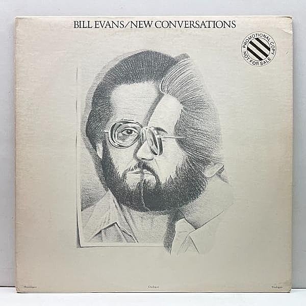 レコードメイン画像：プロモ 美品!!【インサート付属】USオリジ BILL EVANS New Conversations ('78 Warner) ビル・エヴァンス 一人多重録音の最高傑作 Promo