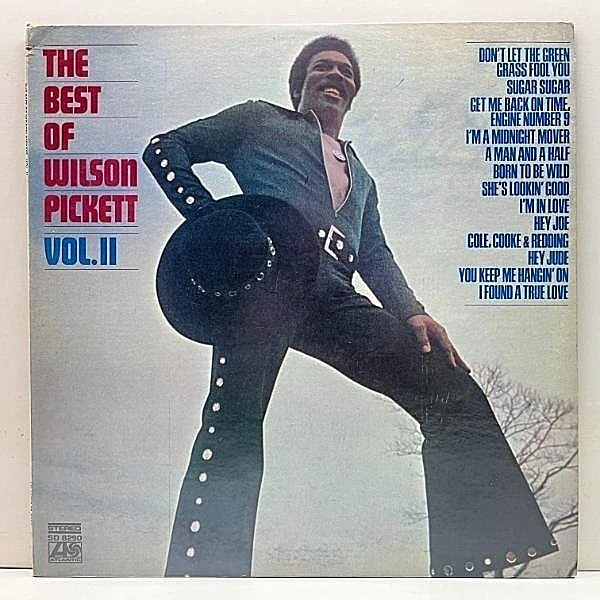 レコードメイン画像：良好!! 初版BROADWAY USオリジ WILSON PICKETT The Best Of ～ Vol. II ('71 Atlantic) 切れ味抜群ドス黒FUNK収録 サンプリング DRUMBREAK