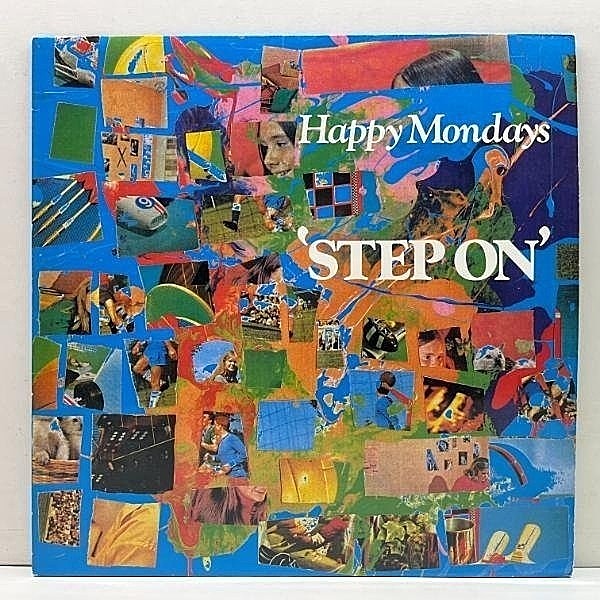 レコードメイン画像：良好品!! 12インチ 手書きTOWNHOUSE刻印 UKオリジナル HAPPY MONDAYS Step On ('90 Factory) ハッピー・マンデーズ クラブヒット！45RPM.