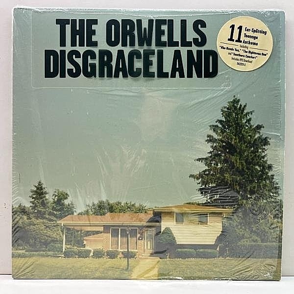 レコードメイン画像：シュリンク付き!!【180g重量盤・DLコード付属】EUプレス THE ORWELLS Disgraceland (Atlantic) シカゴ出身悪ガキ5人組ガレージパンク！