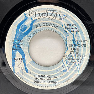 レコード画像：DENNIS BROWN / Changing Times / Dub Version