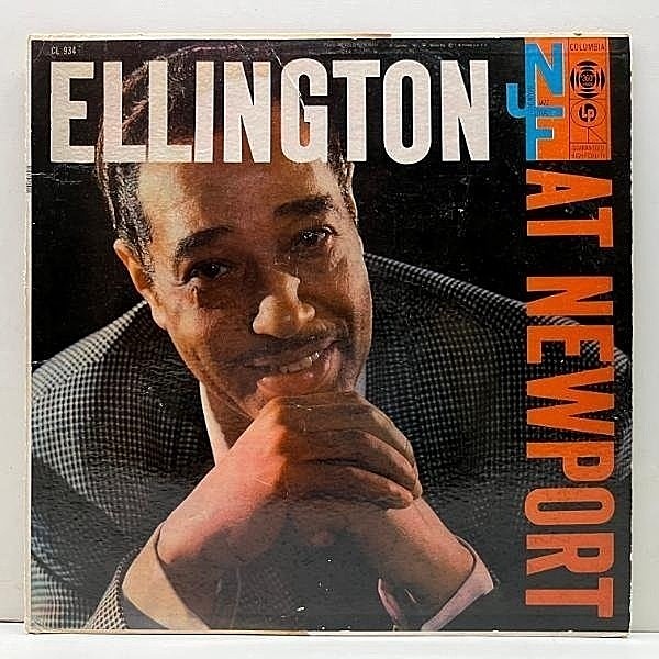 レコードメイン画像：USオリジナル MONO 初版 6eye 深溝 DUKE ELLINGTON At Newport Jazz Festival ('57 Columbia) 臨場感抜群の好ライヴ！