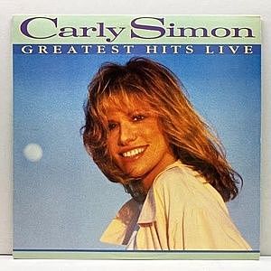 レコード画像：CARLY SIMON / Greatest Hits Live