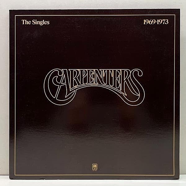 レコードメイン画像：美盤!!【半透明盤・黄金色】USプレス ゲートフォールド仕様 CARPENTERS Singles 1969 - 1973 (A&M SP 3601) カーペンターズ シングル集 LP