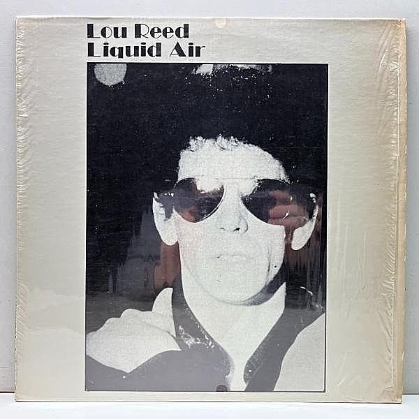 レコードメイン画像：【'79年当時の私家盤・NYボトムラインLIVE録音】シュリンク美品!! LOU REED Liquid Air ルー・リード Unofficial 名曲 Perfect Day ほか