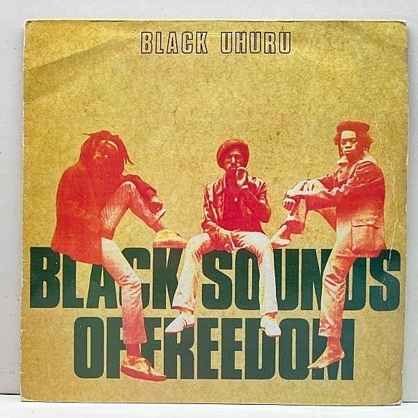 レコードメイン画像：良好!! UKプレス BLACK UHURU Black Sounds Of Freedom (Greensleeves) JOHNNY OSBOURNE, WINSTON WRIGHT 参加 Natural Mystic ほか