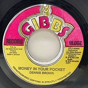 レコード画像：DENNIS BROWN / Money In My Pocket