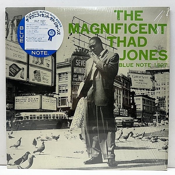 レコードメイン画像：シュリンク極美品!!【MONO】THAD JONES The Magnificent (Blue Note 1527) モノラル w/ Billy Mitchell, Barry Harris, Max Roach