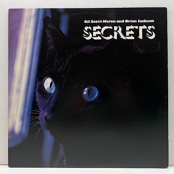 レコードメイン画像：良好盤!! 初回 黒ラベ USオリジナル GIL SCOTT HERON & BRIAN JACKSON Secrets ('78 Arista) GAME, NAS サンプリング ネタ Angel Dust 収録