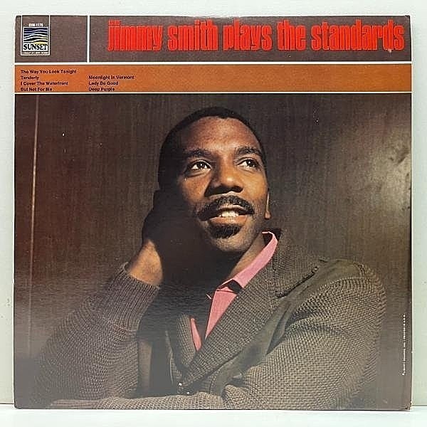 レコードメイン画像：美品!! MONO USプレス JIMMY SMITH Plays The Standards ('67 Sunset) w/ Thornel Schwartz 初期の好演を抜粋したスタンダード集