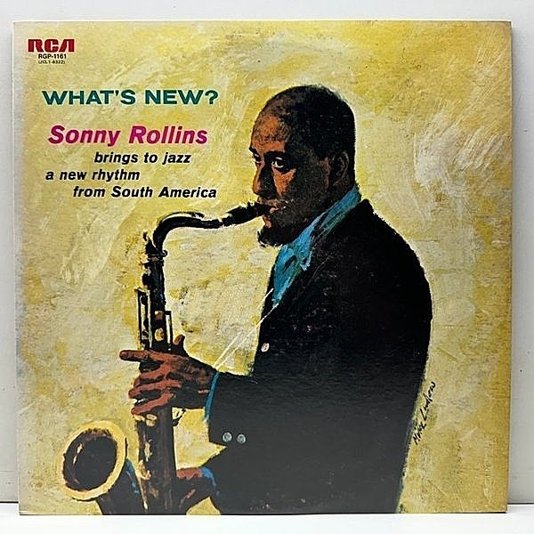 レコードメイン画像：【USには未収録も追加した全6曲】美盤!! SONNY ROLLINS What's New? ソニー・ロリンズ ドント・ストップ・ザ・カーニバル JPN 70'sプレス