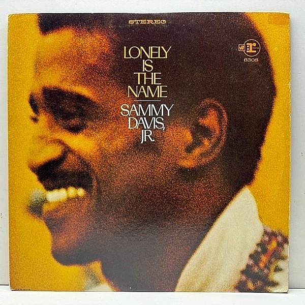 レコードメイン画像：USオリジナル 初版 2色ラベ SAMMY DAVIS JR. Lonely Is The Name ('68 Reprise) ロジャー＆ニコルスの名カヴァー 米 初回プレス