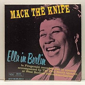 レコード画像：ELLA FITZGERALD / Mack The Knife - Ella in Berlin