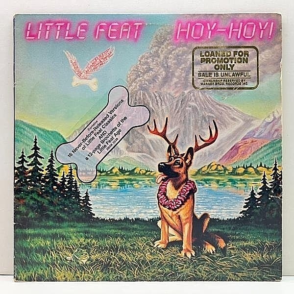 レコードメイン画像：プロモ 良好盤!! 2LP マシンTML刻印 USオリジナル LITTLE FEAT Hoy-Hoy! ('81 Warner Bros.) ローウェル・ジョージ追悼盤 未発表音源収録