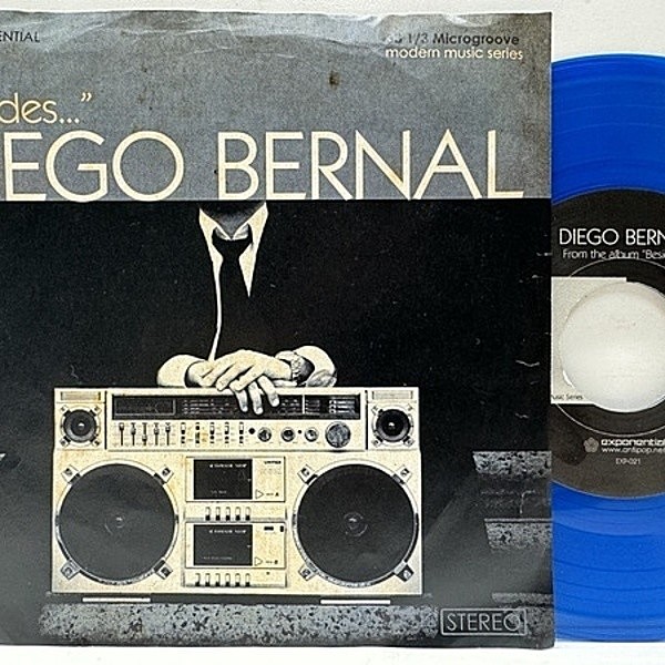 レコードメイン画像：【ラテンチカーノ系・哀愁のサウスビーツ】良好盤!! 7インチ DIEGO BERNAL "Besides..." 真夜中のカーボーイ テーマ曲使い 45RPM.