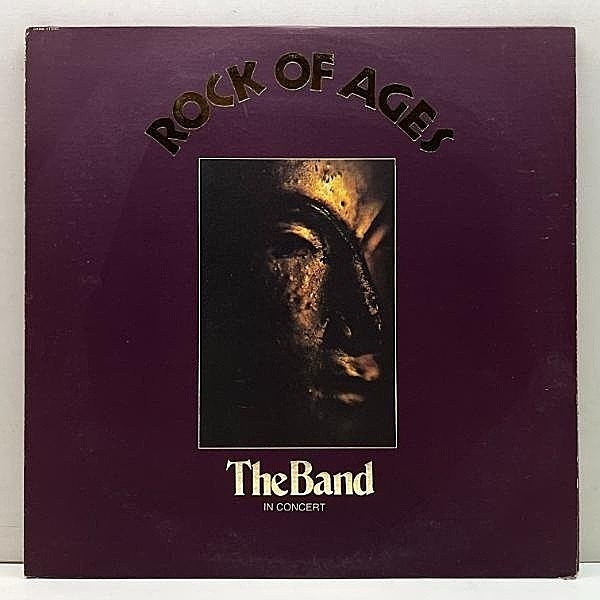 レコードメイン画像：【全面 RL刻印】USオリジナル 2LP 朱ターゲット THE BAND Rock Of Ages ('72 Capitol) arr. ALLEN TOUSSAINT ザ・バンド 絶頂期のライヴ 