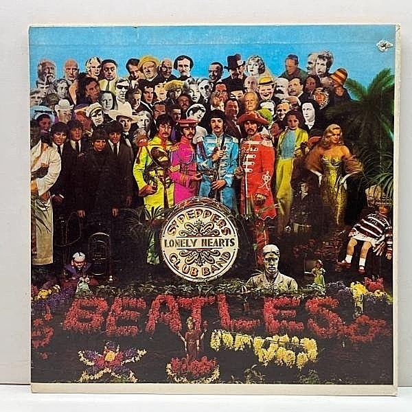 レコードメイン画像：良好!! MONO 初版 レインボー USオリジナル THE BEATLES Sgt. Pepper's Lonely Hearts Club Band ('67 Capitol) 米 初回 モノラル 虹ラベ