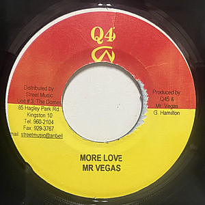 レコード画像：MR. VEGAS / More Love