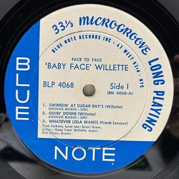 BABY FACE WILLETTE / Face To Face (LP) / Blue Note | WAXPEND RECORDS