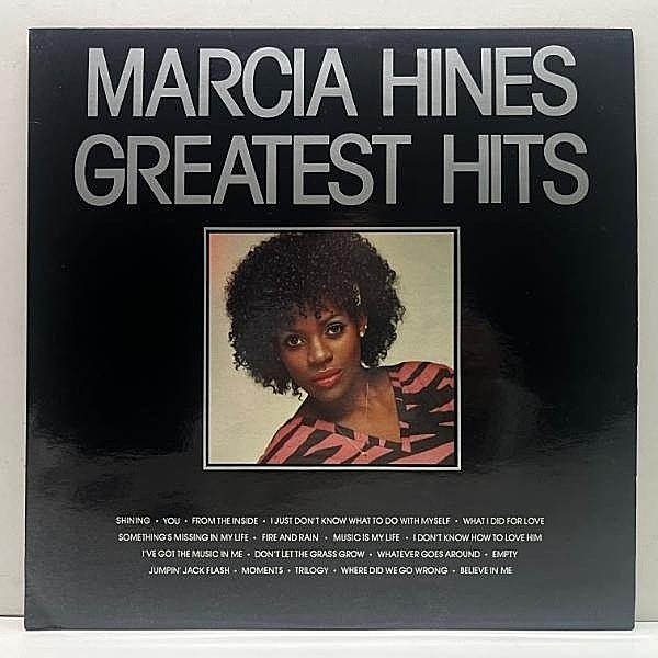 レコードメイン画像：美盤!! Australia 豪 オリジナル MARCIA HINES Greatest Hits カタログオーダー用紙付属 JAMES TAYLOR 熱唱カヴァー収録 MODERN SOUL